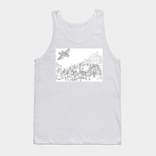 Stagecoach Robbery Tank Top